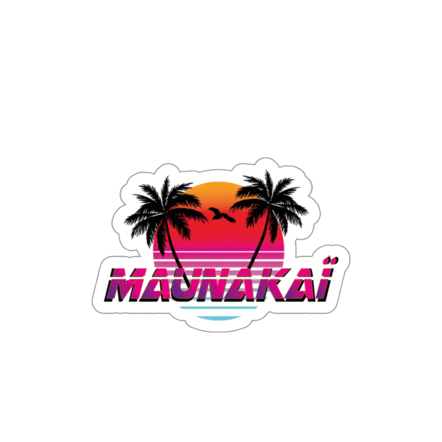 Maunakaï Beach - Sticker