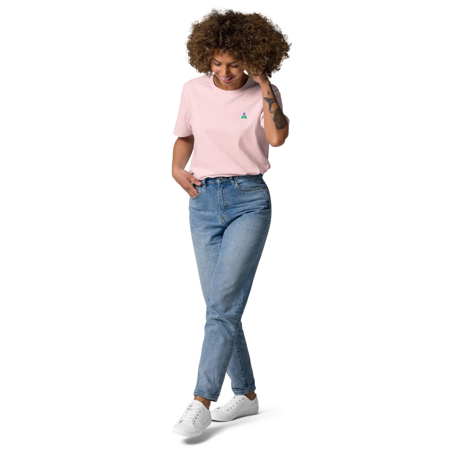 Sous les tropiques - T shirt long Femme Coton BIO