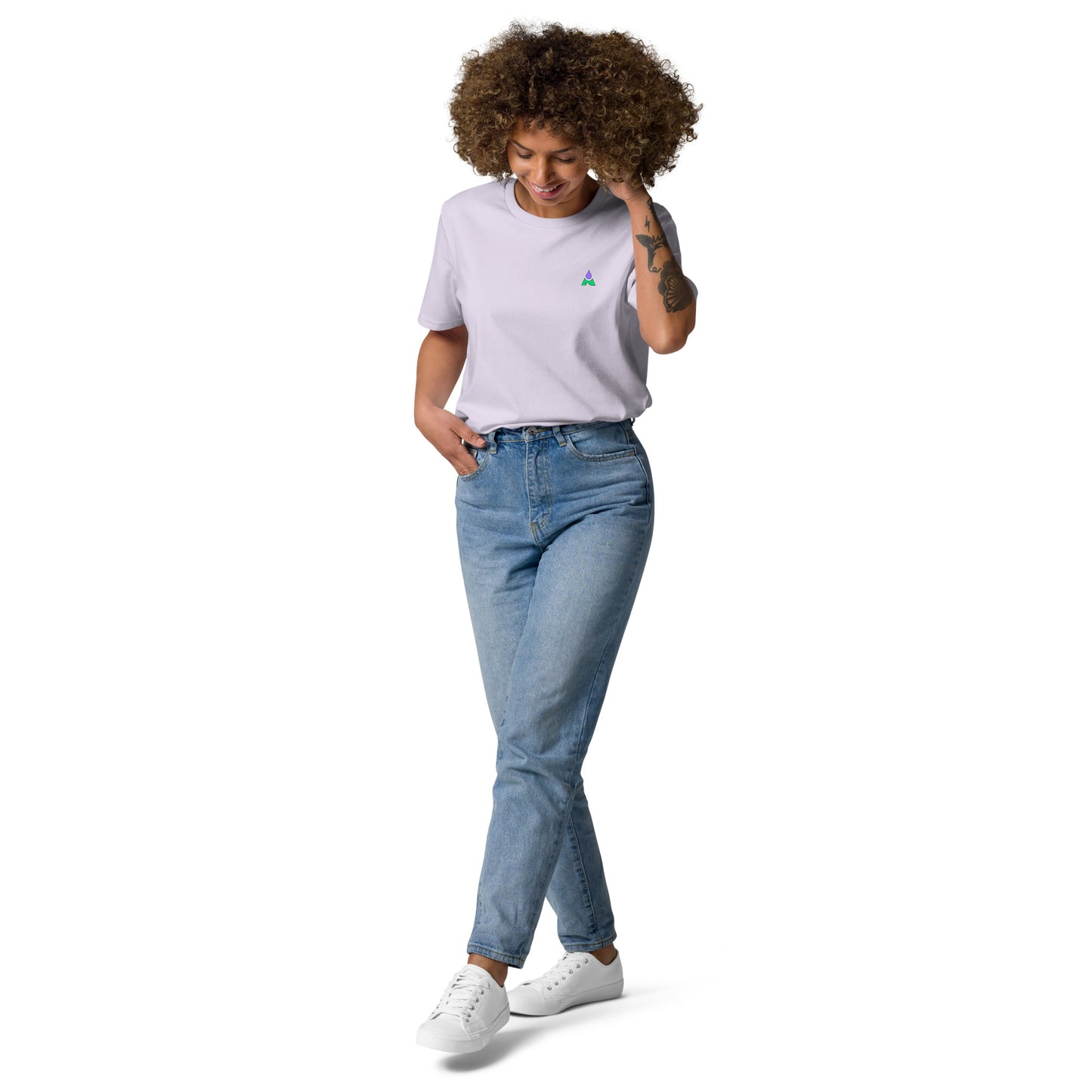 Sous les tropiques - T shirt long Femme Coton BIO