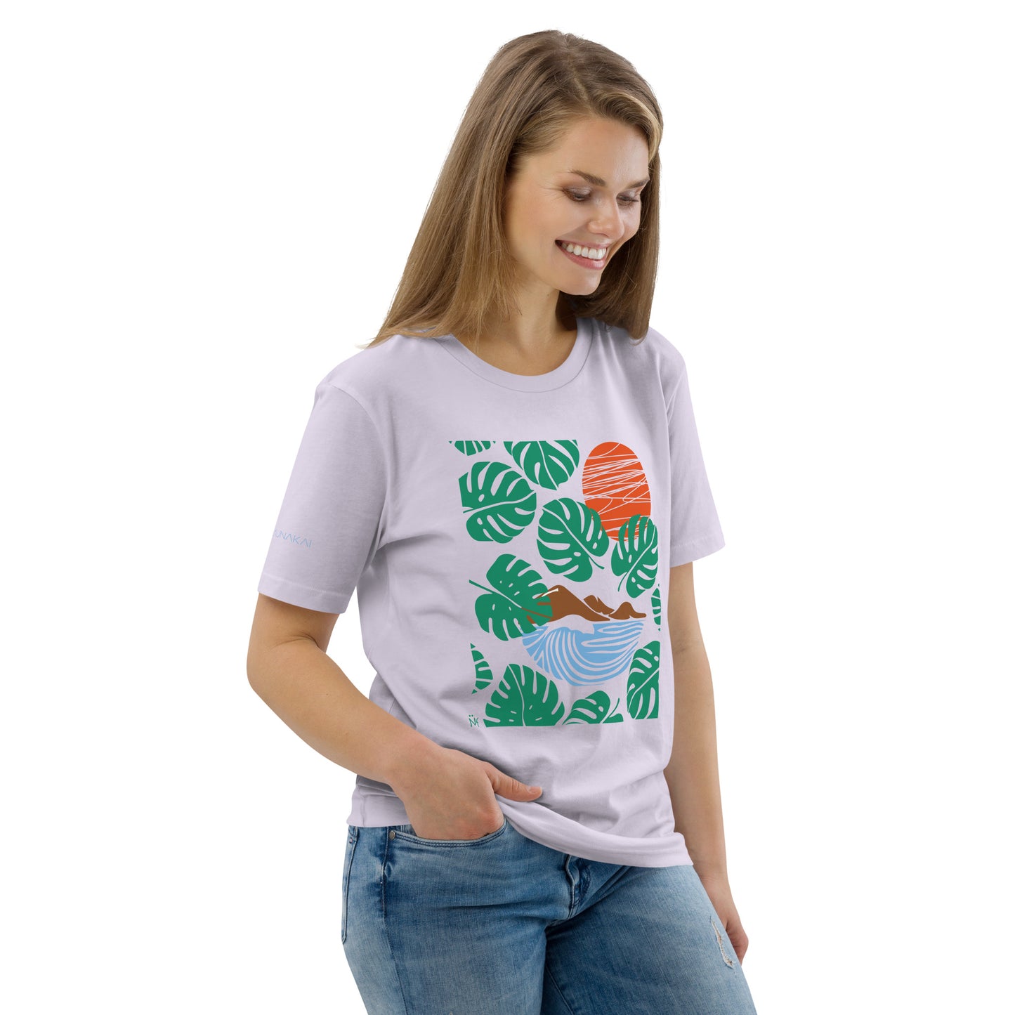 Canopée - T-shirt long Femme 100% Coton BIO