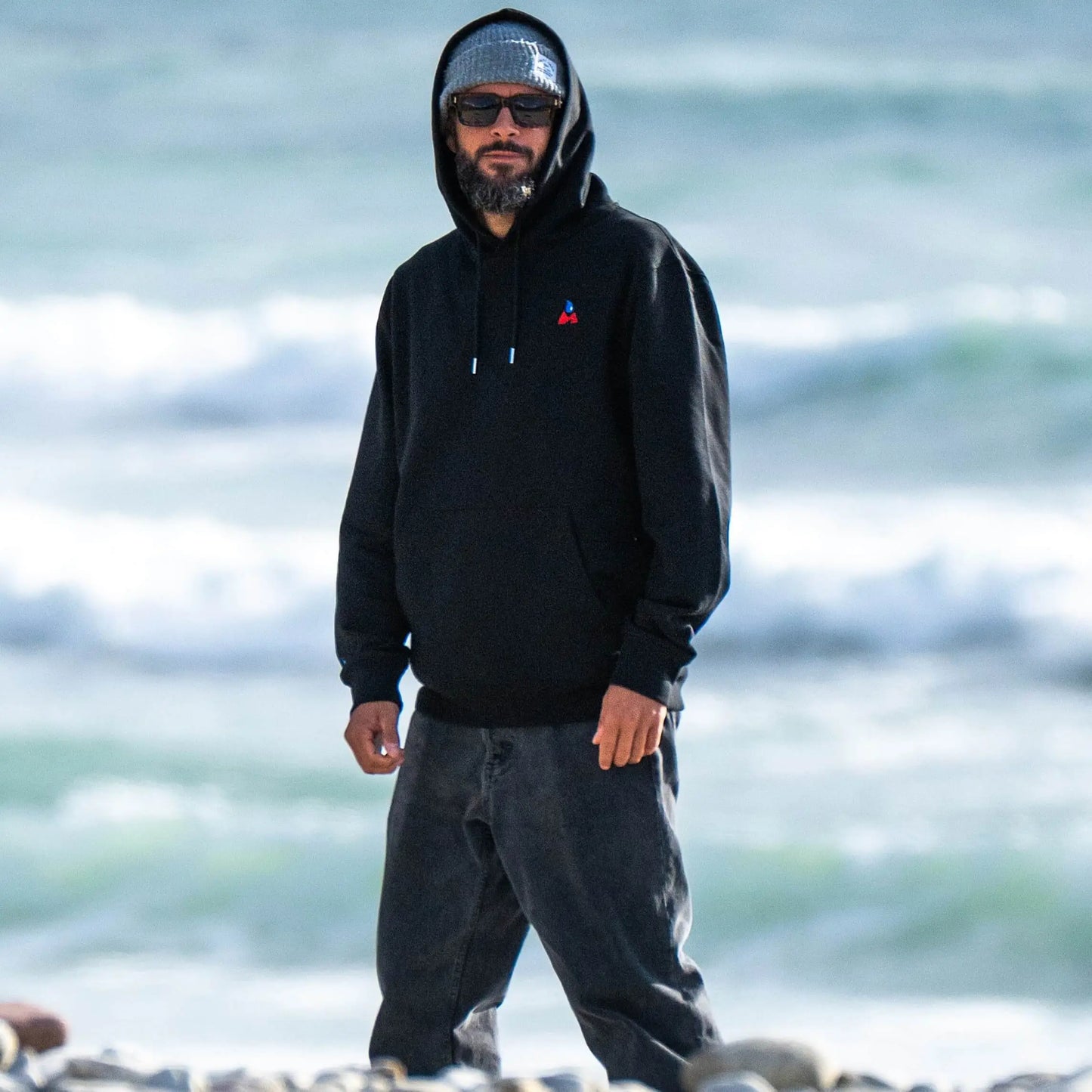 Été 80 - Hoodie Homme 100% Coton Bio