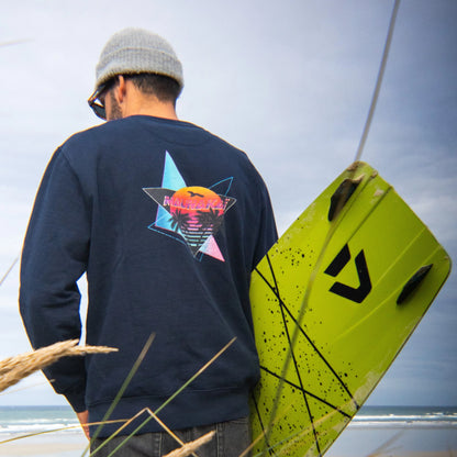 Été 80 - Hoodie Homme 100% Coton Bio
